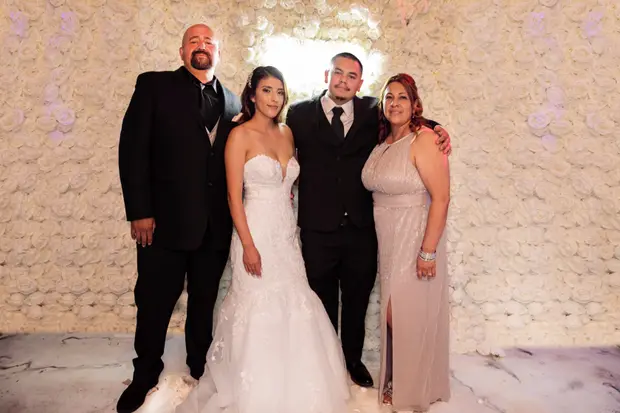 Wedding photography from an UPSTYLE event.
